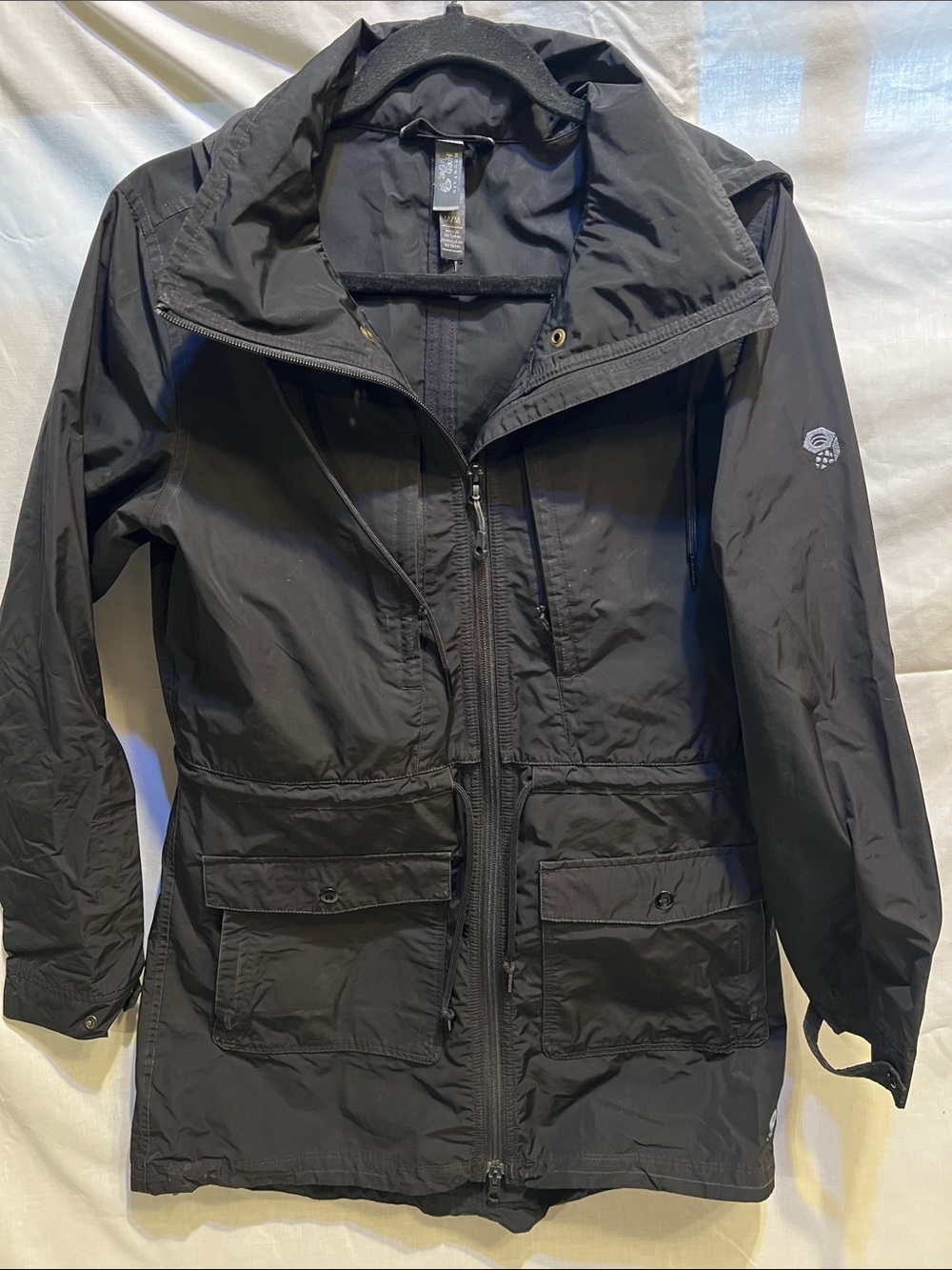 Mountain Hardwear Black Utility Hooded Jacket